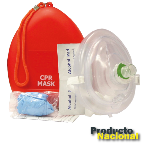 MASCARILLA DE RESCATE RCP ADULTO
